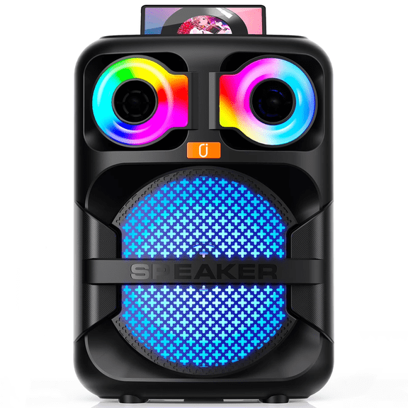 JYX Bluetooth Speaker, Portable Speaker Bluetooth with Rgb Lights, Party Speaker System for Outdoor/ Home, T28-T