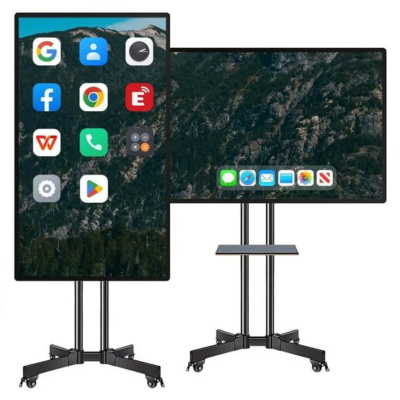 JYXCN 49-Inch 2K Multi-Touch Smart Whiteboard | UHD Monitor with Built-In PC & Camera for Digital Signage, Advertising & Conference Rooms