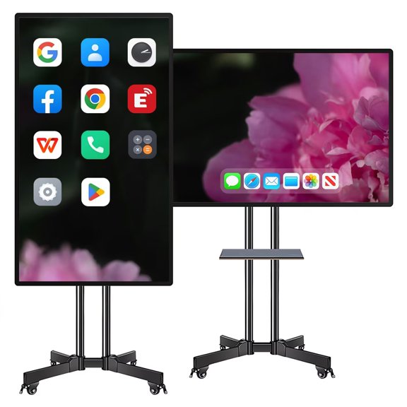 JYXCN 49-Inch 2K Smart Board | Touchscreen Digital Whiteboard with All-in-One PC, Electronic Calendar & 1080P Monitor for Advertising/Business
