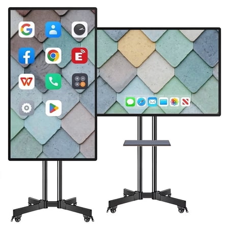Smart Board 49-inch interactive whiteboard, RK3588 flagship chip with 6ms low latency, Android 12, 8+64GB, wireless projection and screen mirroring, overseas applications suitable (Board Only)