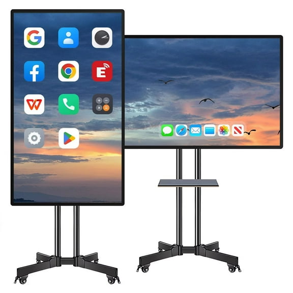 JYXCN 49-Inch Interactive Smart Board | 2K Touchscreen Whiteboard with Built-In Camera for Business, Education & Advertising Displays