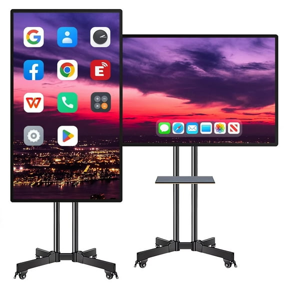 JYXCN 49-Inch Interactive Smart Board | All-in-One Multi-Touch Screen with Built-In Camera, 2K UHD for Advertising, Office & Business Presentations