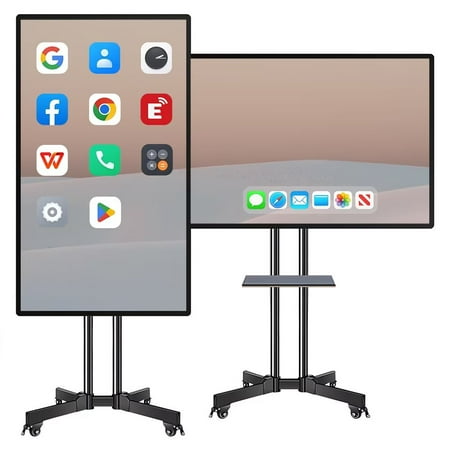 JYXCN 49 Inch Smart Board, Touch Screen Digital Electronic Calendar All-In-One Smartboard, 4K Touch Screen for Teaching STEM & Remote Learning Smart TVs