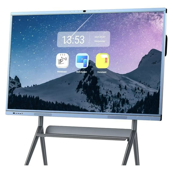 JYXCN 4K Smart Board 65 Inch Touch Screen All-in-One Interactive Whiteboard with Dual System & Cloud Sharing for Education & Conferences​ Smart TVs