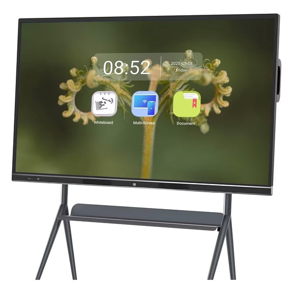 JYXCN 4K Smart Board 75 Inch Interactive All-in-One Computer, Touch Screen with Dual System & Cloud Sharing For Classroom, Office & Presentations​ Smart TVs