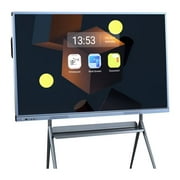 JYXCN 55 Inch Smart Board, Touch Screen Digital Electronic Calendar All-In-One Smartboard, 4K Touch Screen for Teaching STEM & Remote Learning Smart TVs