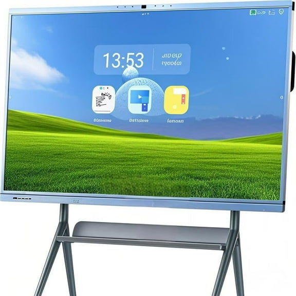 JYXCN 65" Smart Board for Classroom, 2160p Touch Screen Digital Whiteboard Wireless Casting