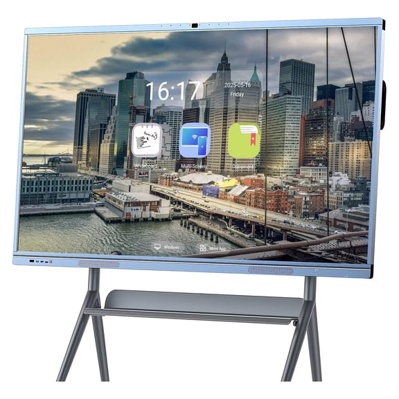 JYXCN 65-inch Conference Display with OPS Slot, 4K Touch Screen, Timer & Recording for Classrooms