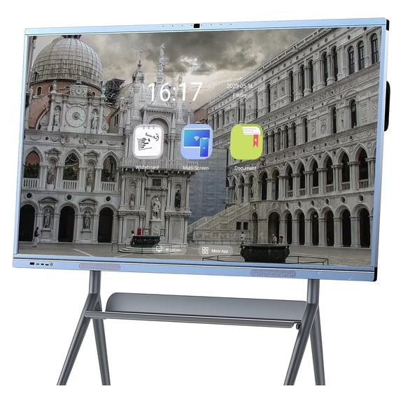 JYXCN 65 inch Smart Boards Touch Screen Mirroring Reverse Control IR Wireless Presentation Boards for Digital Signage, School & Office