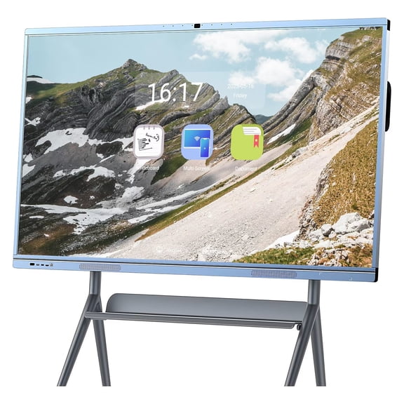 JYXCN 65inch Smartboard Screen Mirroring Reverse Control IR Touch Wireless 5G/WiFi Connectivity for Digital Signage, School & Conferences