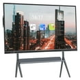 thumbnail image 1 of JYXCN 75 inch Pro Smart Boards Electronic Whiteboard Reverse Control IR Touch Rotatable 4K Monitor Wireless 5G/WiFi Connectivity for Digital Signage, School & Conferences, 1 of 8
