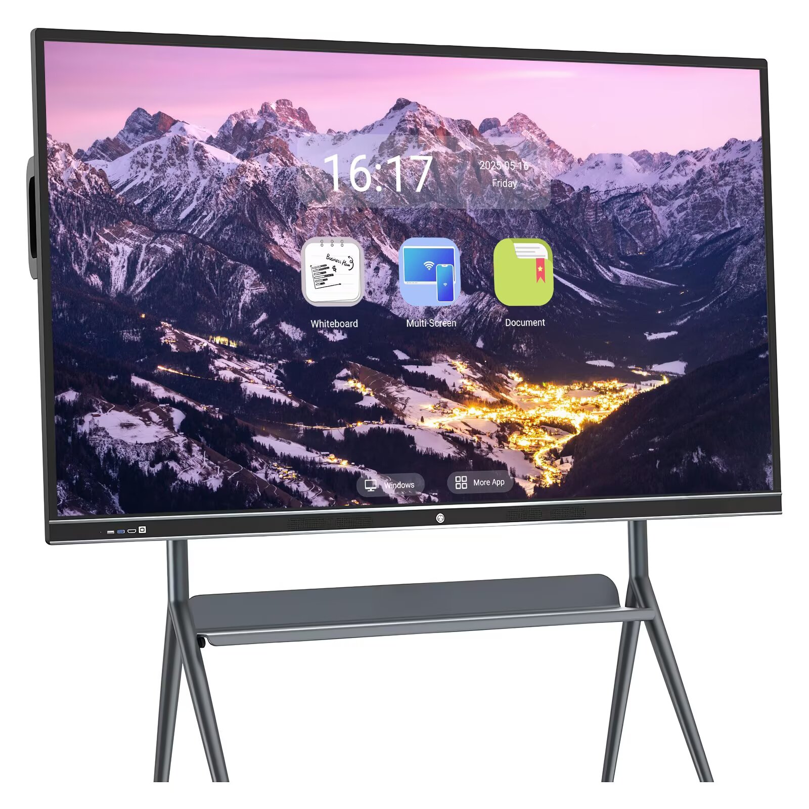 Smartboard 75 Inch JYXCN 75 inch Smartboard Screen Mirroring Reverse Control IR Touch ...
