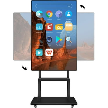 JYXCN Smart Board 49 Inch Touch Screen All-in-One Interactive Whiteboard with Dual System for Classroom Engagement, Office
