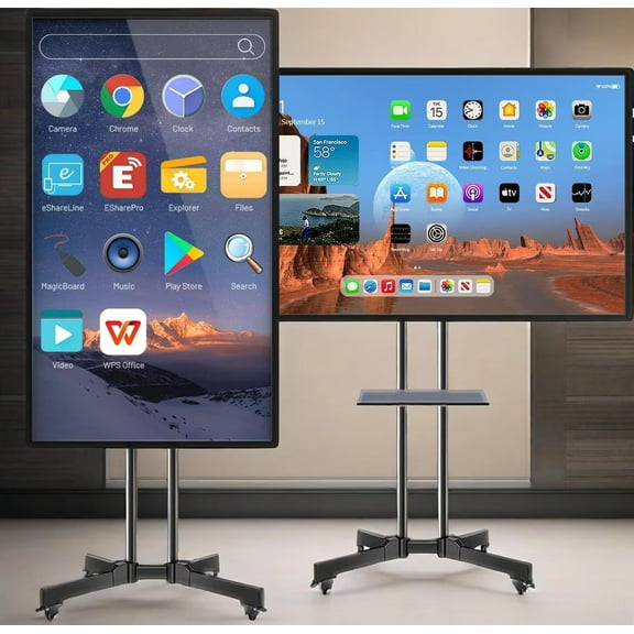 JYXCN Hurry! Smart Board 49''All-in-One Touch Screen with Dual System & Cloud Sharing, Empower Classroom Learning, Streamline Office Workflows & Deliver Stunning Presentations