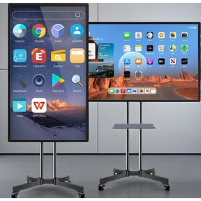 JYXCN Interactive Smart Board 49'', Boost Efficiency! All-in-One Interactive Whiteboard with Dual System & Cloud Sharing Touch Screen Computer for Education & Office
