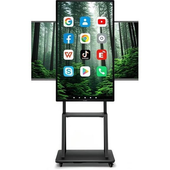 JYXCN Interactive Smart Board 49 Inch, Maximize Engagement! All-in-One Touch Screen Interactive Whiteboard with Dual System & Cloud Sharing Digital Whiteboard for Education & Office​