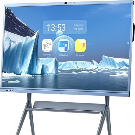JYXCN Interactive Smart Board 65", 2160p Touchscreen All-in-One Computer for School & Business