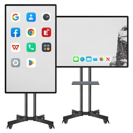 JYXCN Smart Board 49" 2K UHD Display, 10-Point Touch, Android 12 for Business Presentations and Classrooms