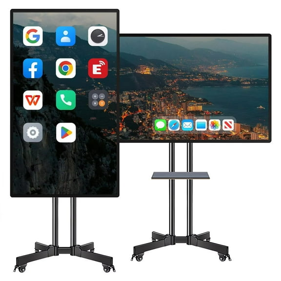 JYXCN Smart Board 49'' 2K UHD Interactive Whiteboard, All in One Smartboard for Office, Digital Smart Whiteboard Built in Dual System for Classroom