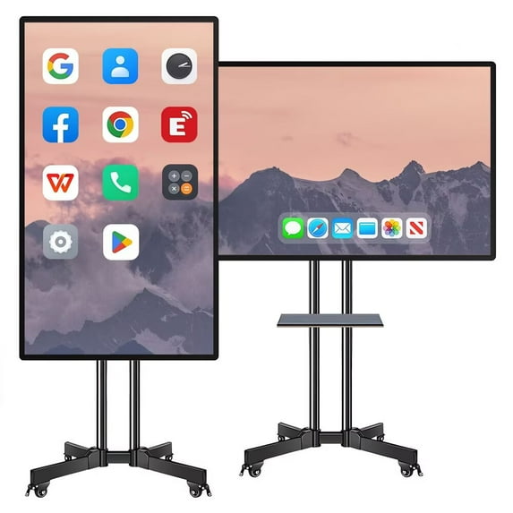 JYXCN Smart Board 49''All-in-One Interactive Whiteboard with Dual System & Cloud Sharing Touch Screen Computer for Education & Office Smart TVs
