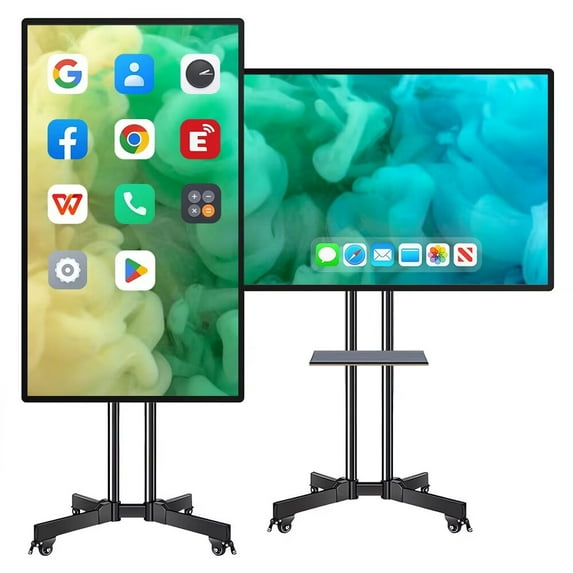 JYXCN Smart Board 49 Inch All-in-One Touch Screen Interactive Whiteboard with Dual System & Cloud Sharing for Office & Education Smart TVs