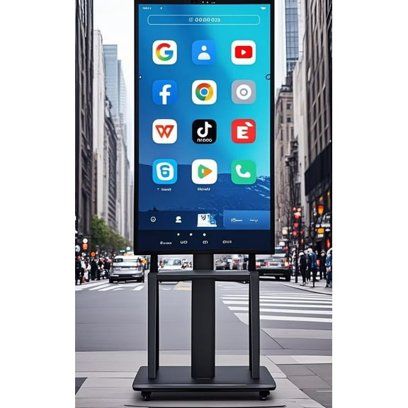 JYXCN Smart Board 49 Inch Touch Screen, Upgrade Your Classroom & Office! All-in-One Computer with Dual System & Cloud Sharing for Education & Conferences​