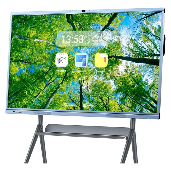 JYXCN Smart Board, 65 Inch All-in-One Touch Screen Interactive Whiteboard with Dual System & Cloud Sharing Ideal for Office, Education & Presentations​