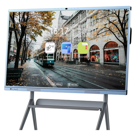 JYXCN Smart Board, 65 Inch Digital Electronic Whiteboard and Smartboard, Digital Calendar Touchscreen Monitor Player for Advertisin, 4K Monitor Touchscreen for Presentation