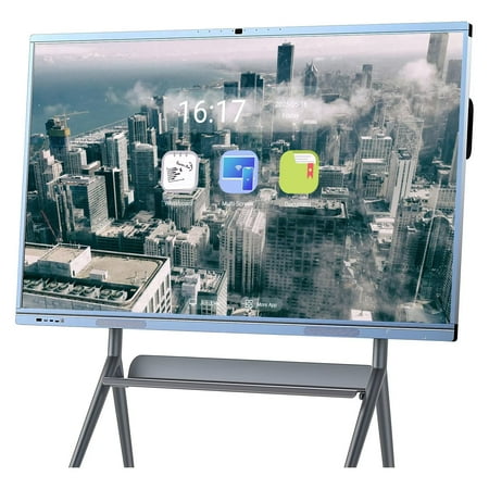 JYXCN Smart Board, 65 Inch Digital Electronic interactive Whiteboard and Smartboard, 4K Monitor Touchscreen for Presentation and Player for Advertisin