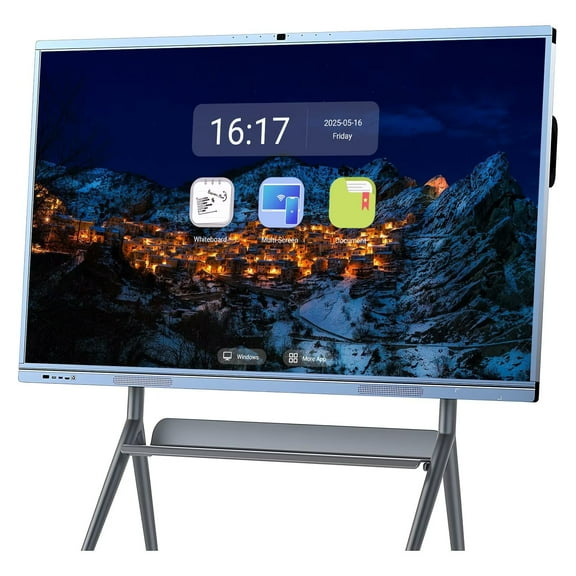 JYXCN Smart Boards 65inch Touch Screen Mirroring Reverse Control IR Wireless Presentation Boards for Digital Signage, School & Office