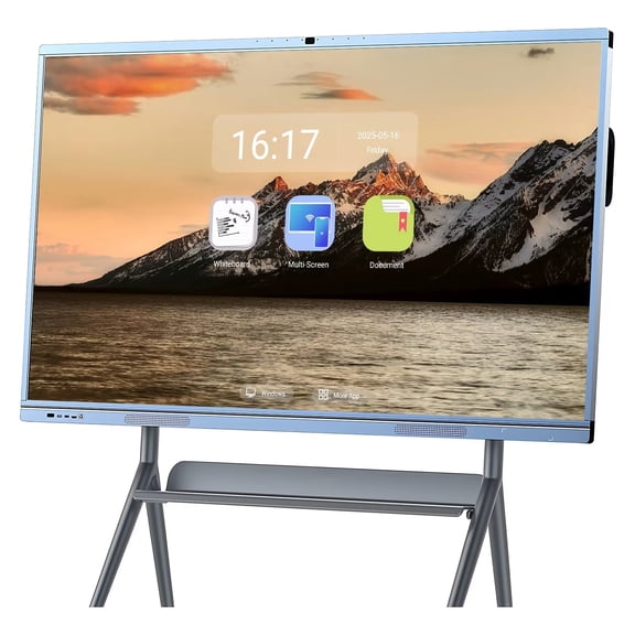 JYXCN Smartboard 65''Touch Screen Mirroring Reverse Control IR Wireless Presentation Boards for Digital Signage, School & Office