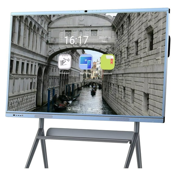 JYXCN Touch Screen Board, 65 Inch Touch Screen Digital Electronic Calendar Whiteboard, All-In-One Computer 2160P Monitor Player for Advertisin and Digital Signage Displays