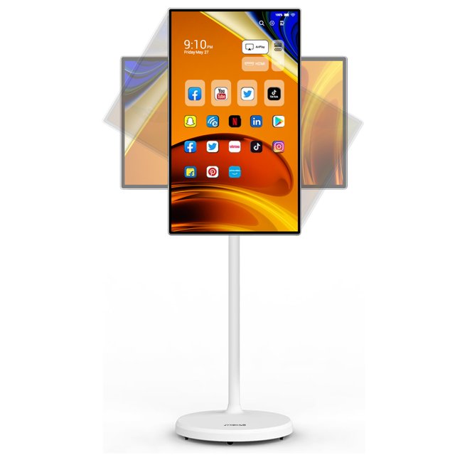 JYXOIHUB 22" Standbyme Portable TV Monitor with Touch Screen, Android