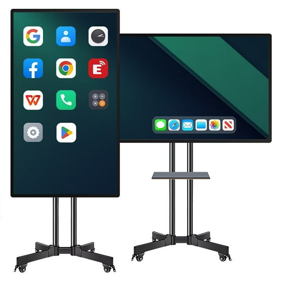 JYXOIHUB 2K-Compatible Smart Display 49 Inch for HDMI/VGA Inputs​Multi-Touch Interactive Whiteboard for Retail/Digital Signage/Classroom​​