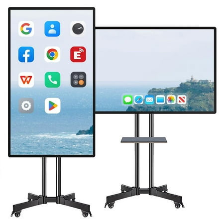 JYXOIHUB 2K Smart Board 49 Inch All-in-One Touch, Interactive Whiteboard with Dual System & Cloud Sharing Perfect for Classroom, Office & Presentations(Include Wall Mount)