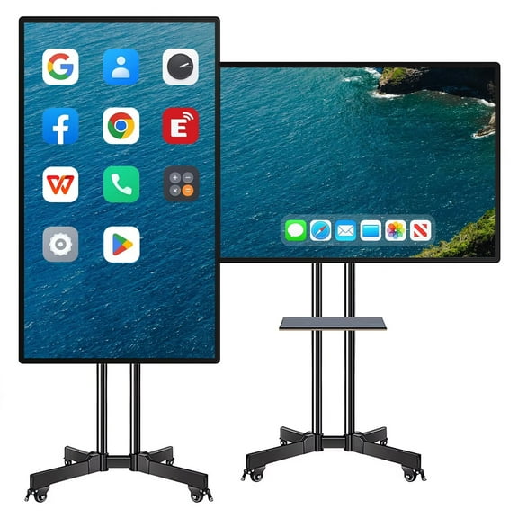 JYXOIHUB 2K Smart Board 49 Inch Interactive All-in-One Computer, Touch Screen with Dual System & Cloud Sharing For Classroom, Office & Presentations(Include Wall Mount)