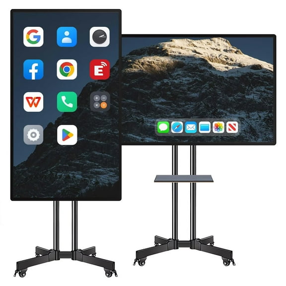 JYXOIHUB 2K Smart Board 49 Inch Interactive Whiteboard, All-in-One Touch Screen Computer with Dual System & Cloud Sharing Perfect for Classroom, Office & Presentations(Include Wall Mount)