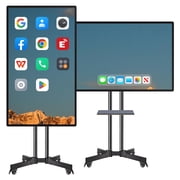 JYXOIHUB 2K UHD Smart Board 49, Touch Screen Digital Electronic Calendar All-In-One Smartboard Interactive Whiteboard Android & Windows OSInclude Wall Mount