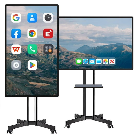 JYXOIHUB 49" 2K Smart Board Touch Pro Dual OS Conference Wireless Interactive Whiteboard for Classroom Office(Include Wall Mount)