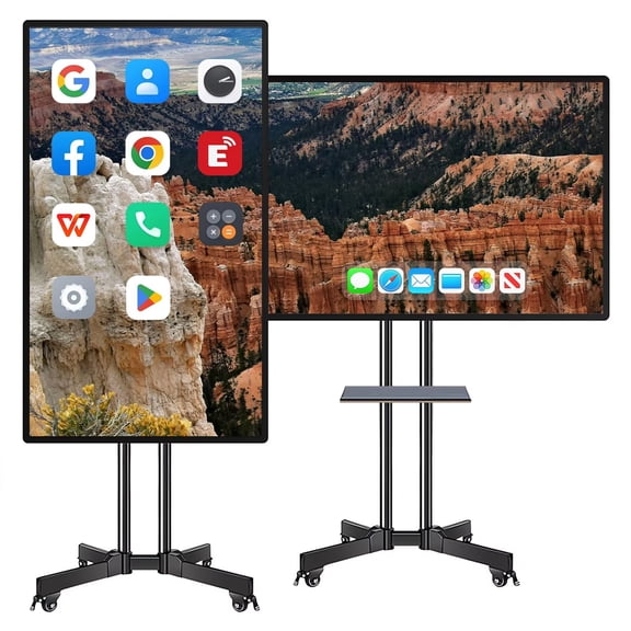 JYXOIHUB 49" Interactive Whiteboard 2K Touch Screen Cloud Collaboration Electronic Whiteboard for Classroom, Office and Livingroom(Include Wall Mount)