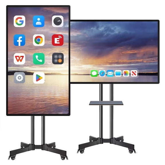 JYXOIHUB 49''Smart Whiteboard 4K Interactive Display IR Touchscreen Android Mirroring for Home, Meetings & Education