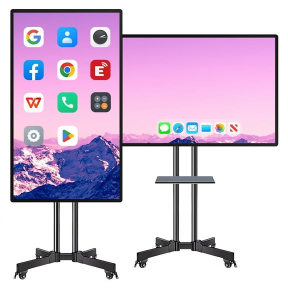 JYXOIHUB 49" Touch Screen Smart Board, 1080p Interactive Whiteboard for School, Office & Training(Include Wall Mount)