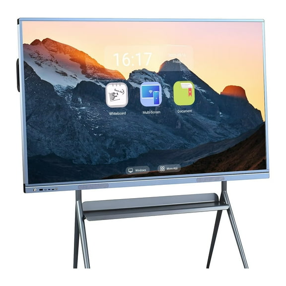 JYXOIHUB 55" 2160p Smart Board, Interactive Whiteboard Multi Touch Screen, All-in-One Computer for Classroom & Conference(Include Wall Mount)