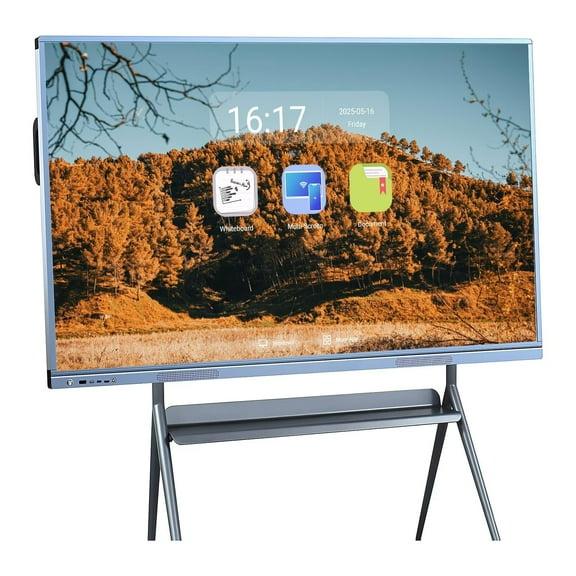 JYXOIHUB 55 inch Smart Boards Pro Live Streaming Display, Screen Mirroring Reverse Control IR Touch Rotatable 4K Monitor Wireless 5G/WiFi Connectivity for Digital Signage, Classrooms & Conferences