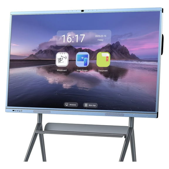 JYXOIHUB 65 Inch Digital Whiteboard, 2160p Touch Screen Smart Board for Teaching, Presentations & Meetings(Include Wall Mount)
