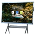 thumbnail image 1 of JYXOIHUB 65 inch Pro Smart Board Electronic Whiteboard Reverse Control IR Touch Rotatable 4K Monitor Wireless 5G/WiFi Connectivity for Digital Signage, Classrooms & Conferences, 1 of 7