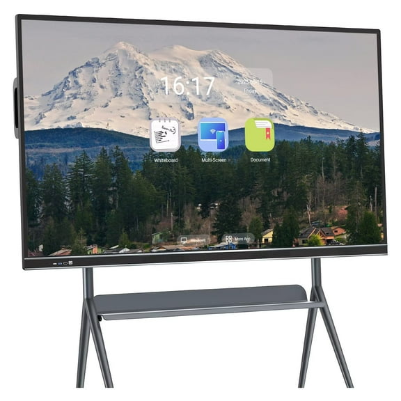 JYXOIHUB 75" Smart Board Pro Dual OS Touch Interactive Electronic Whiteboard for Conference Rooms(Include Wall Mount)