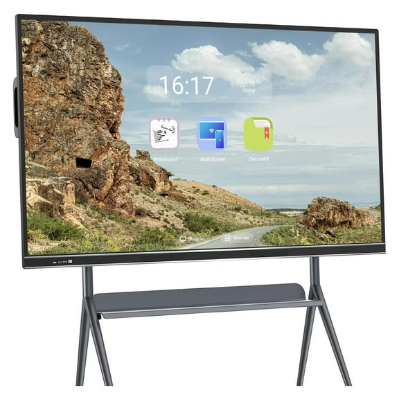 JYXOIHUB 86 Inch Interactive Whiteboard, 2160p Touchscreen Smart Board for Education & Conference(Include Wall Mount)