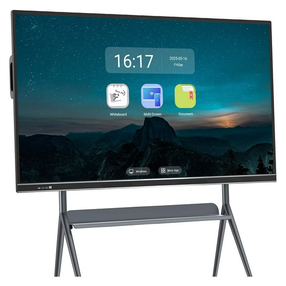 JYXOIHUB 86 Inch Smart Board Electronic Whiteboard for Classrooms & Corporate Training with Screen Sharing