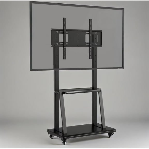 JYXOIHUB All-Terrain Interactive Whiteboard Stand | 40-86 Inch Range, Off-Road Wheels